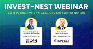 Sailing The Golden Wave Asx Explorers Tem & Cgr At Invest Nest 2025