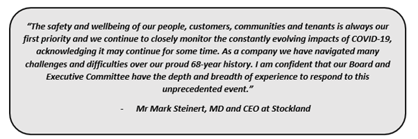 CEO comments