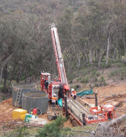 Commencement of Diamond Drill at Turon (Source: ASX Announcement)