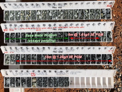 Drill Chip Tray For Hole PRRC083 (Source: ASX Announcement)