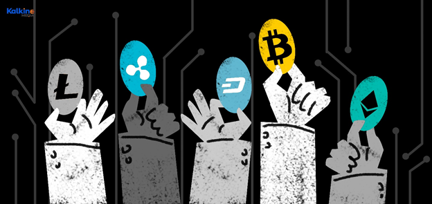 Image description (for ALT+TAG)- Different types of cryptocurrencies
