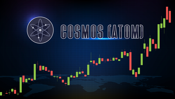 Cosmos Atom Coin Digital Cryptocurrency
