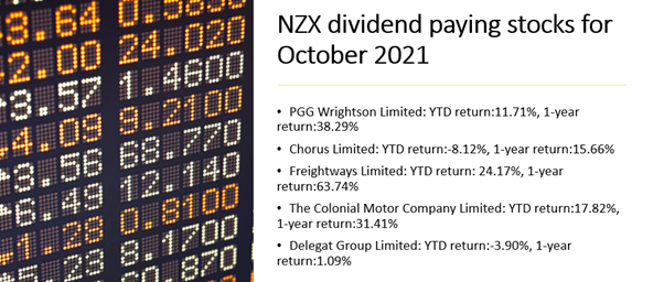 NZX Dividend stocks-PGW, CNU, FRE, CMO, DGL