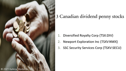 3 Canadian dividend penny stocks to buy before 40