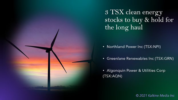3 TSX clean energy stocks to buy & hold for the long haul