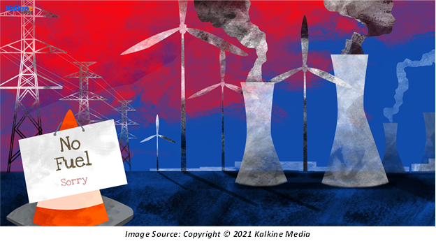 Energy crisis affecting the nations.