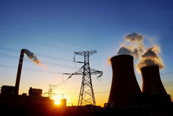 Coal fed power plants