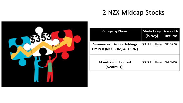 2 NZX midcaps and their financials