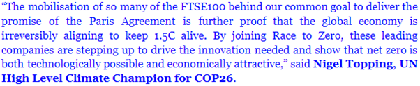 Nigel Topping, UN High Level Climate Champion for COP26