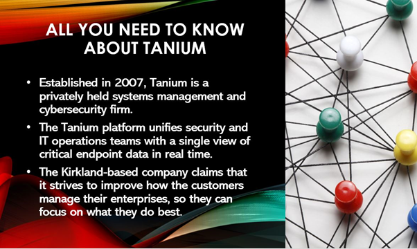 Is Tanium publicly traded?