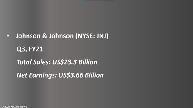 Johnson & Johnson (JNJ) is going to split into two companies in the next 18 to 24 months.