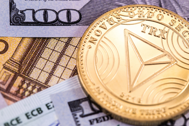 TRON cryptocurrency price action