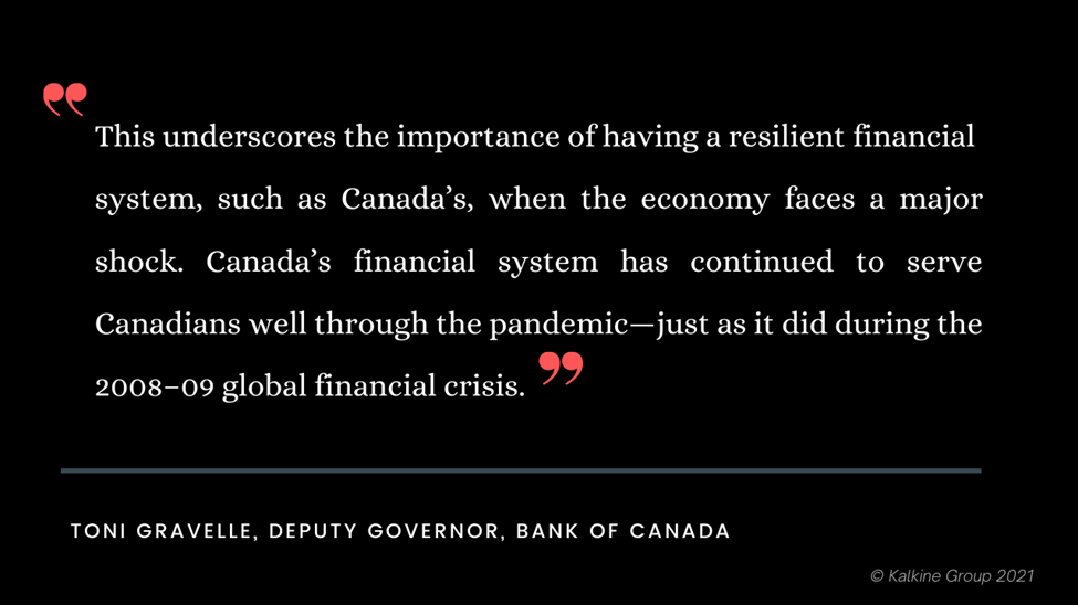 BoC Deputy Governor Toni Gravelle on Canada’s financial system in November 2020