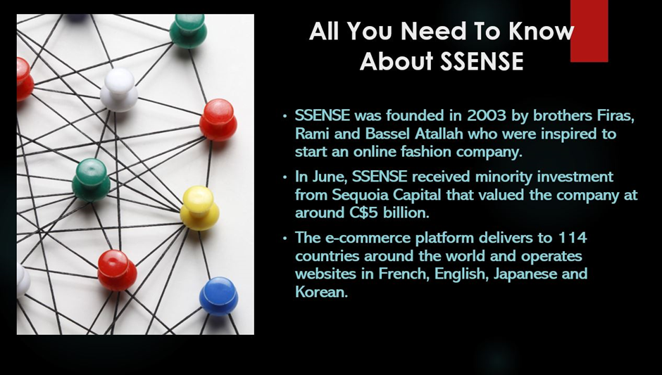 What is SSENSE?