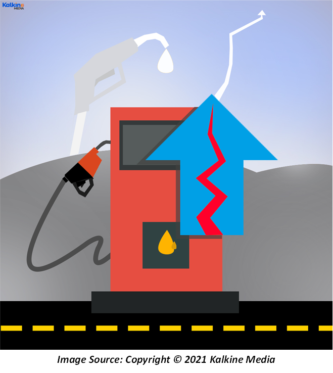 Strong fuel prices are behind the rise in surplus