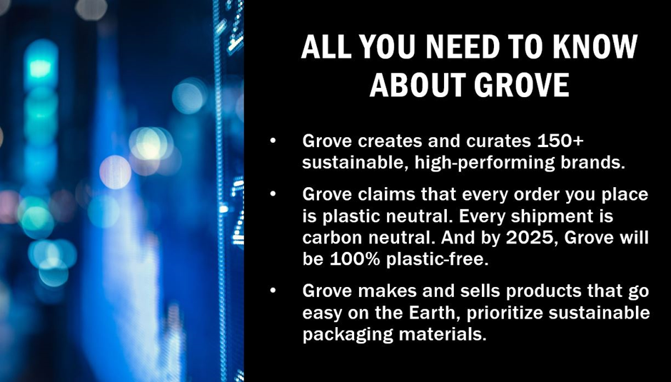How to buy Grove stock?