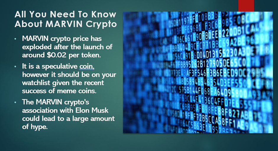 Is MARVIN crypto a scam?