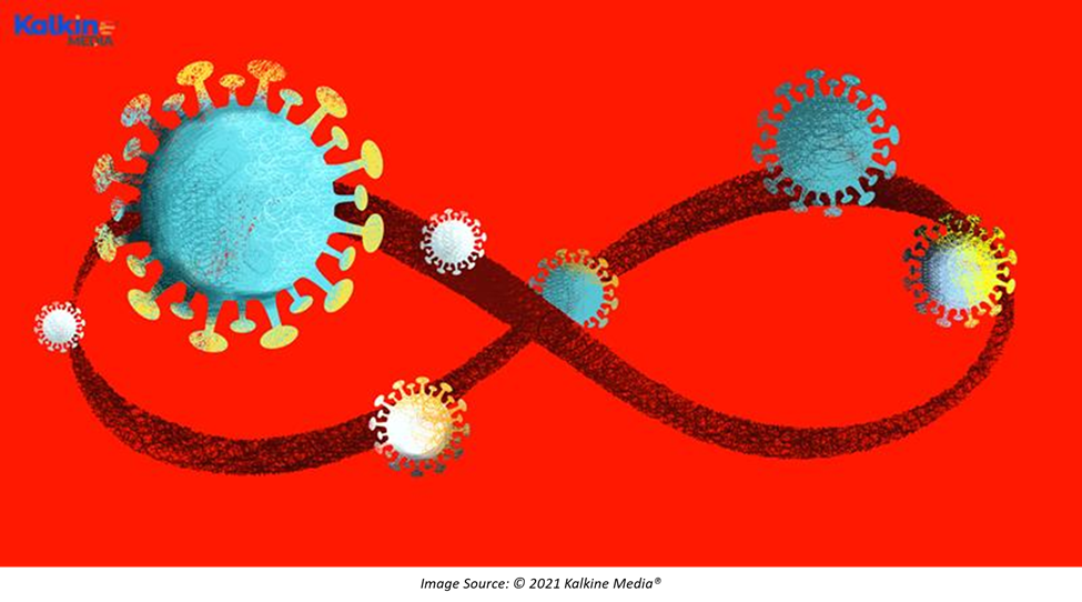 Image description: Rising uncertainty regarding the new COVID-19 variant