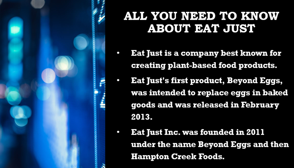 Is Eat Just piblicly traded?