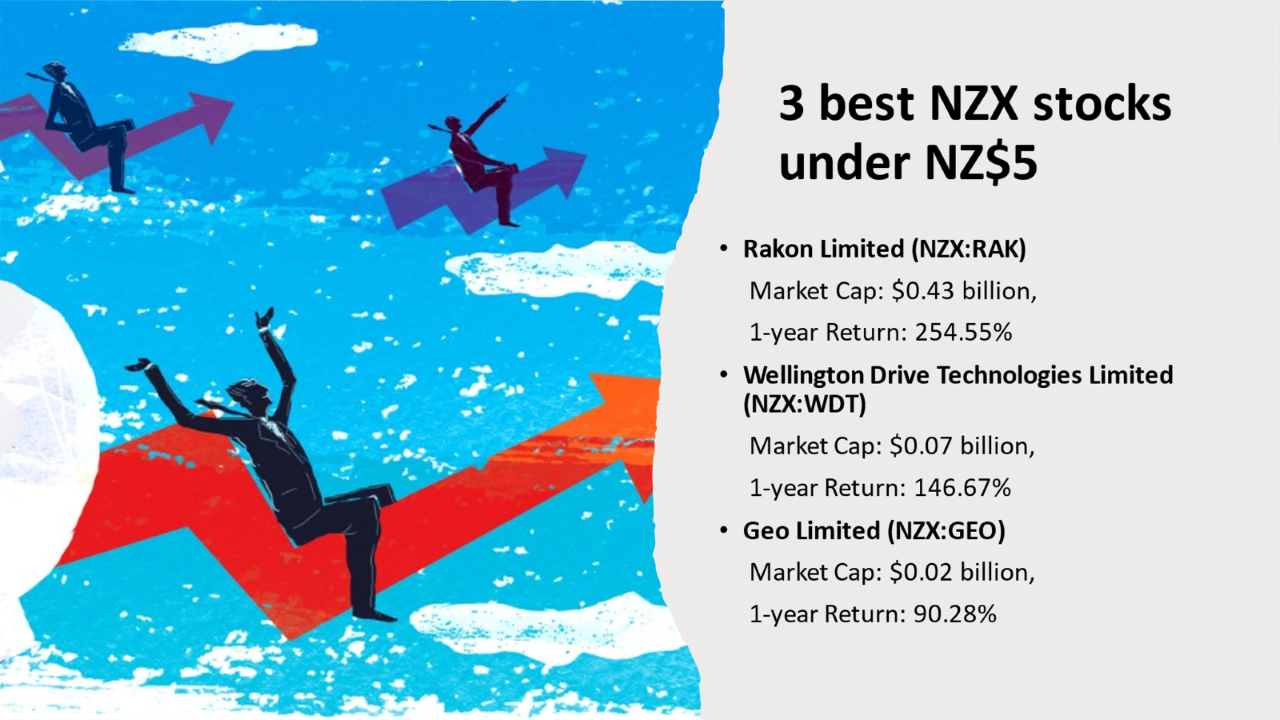 3 best NZX stocks and their details
