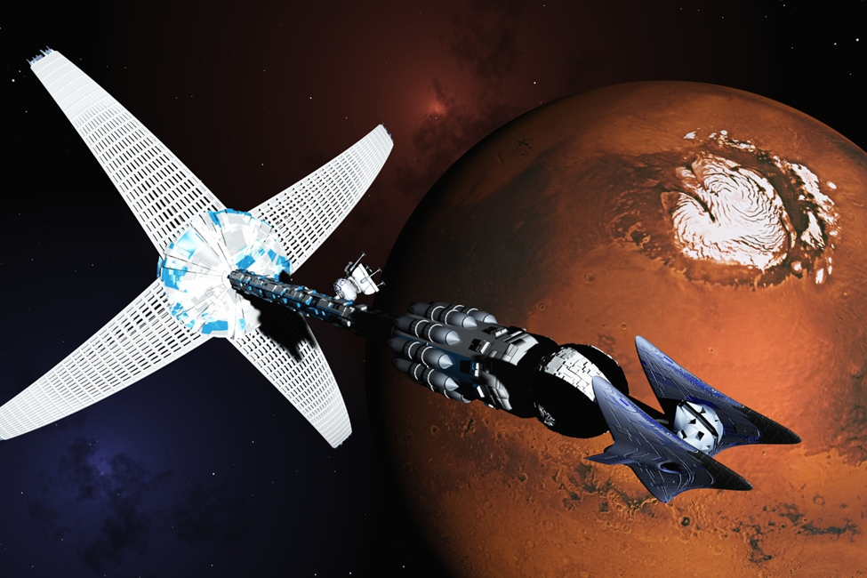 Aerospace mission to Mars