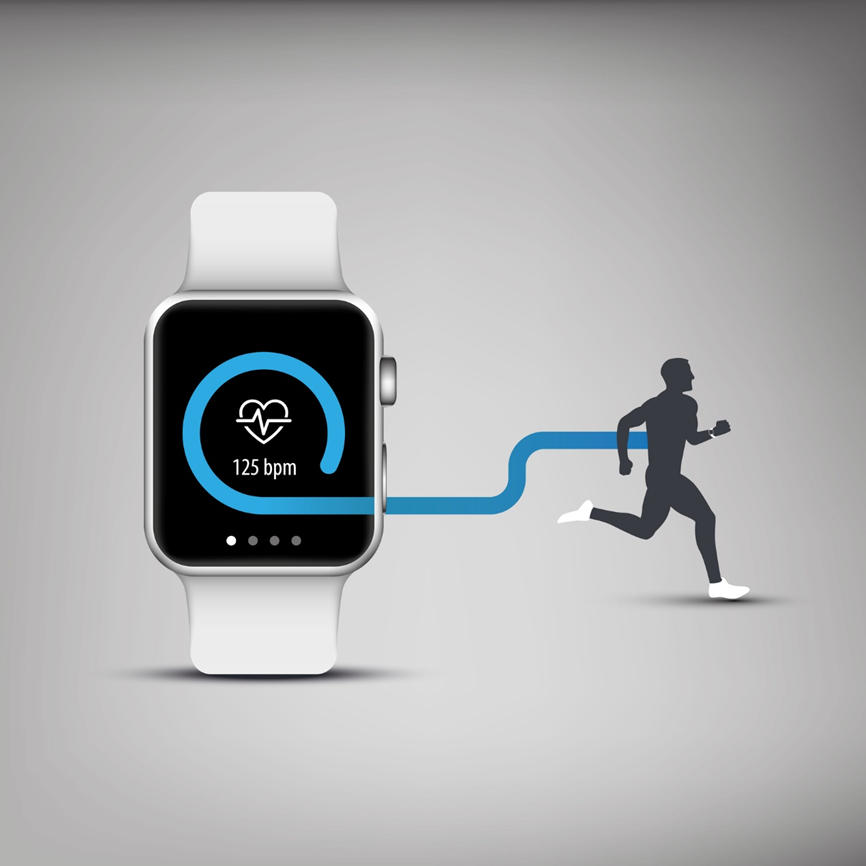 Fitness Tracker in Smart Watch