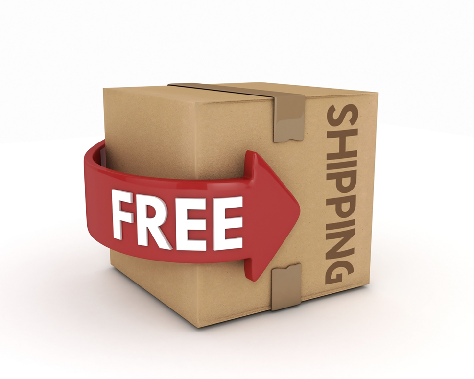  Sites offering free shipping