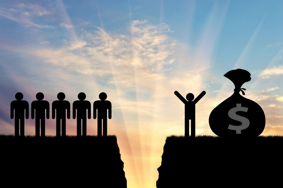  Inequality rises