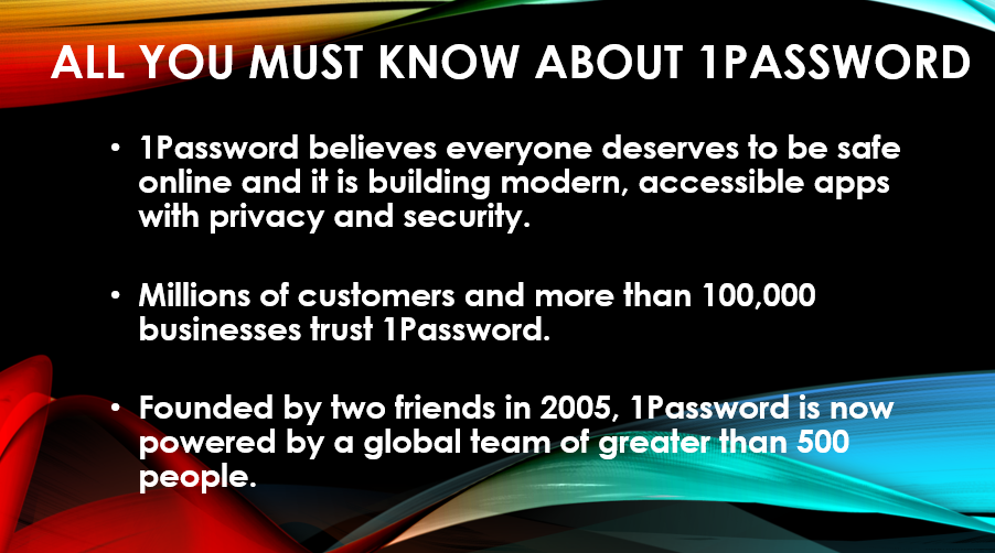 1Password stock