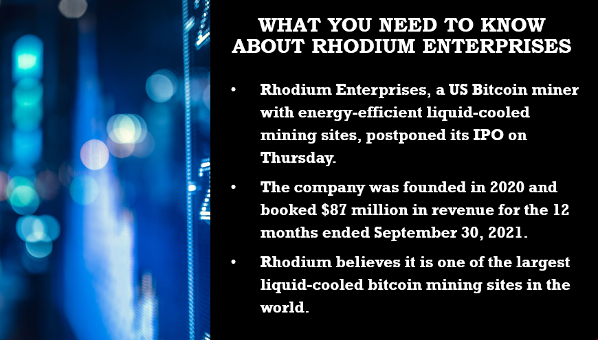 RHDM IPO cancelled