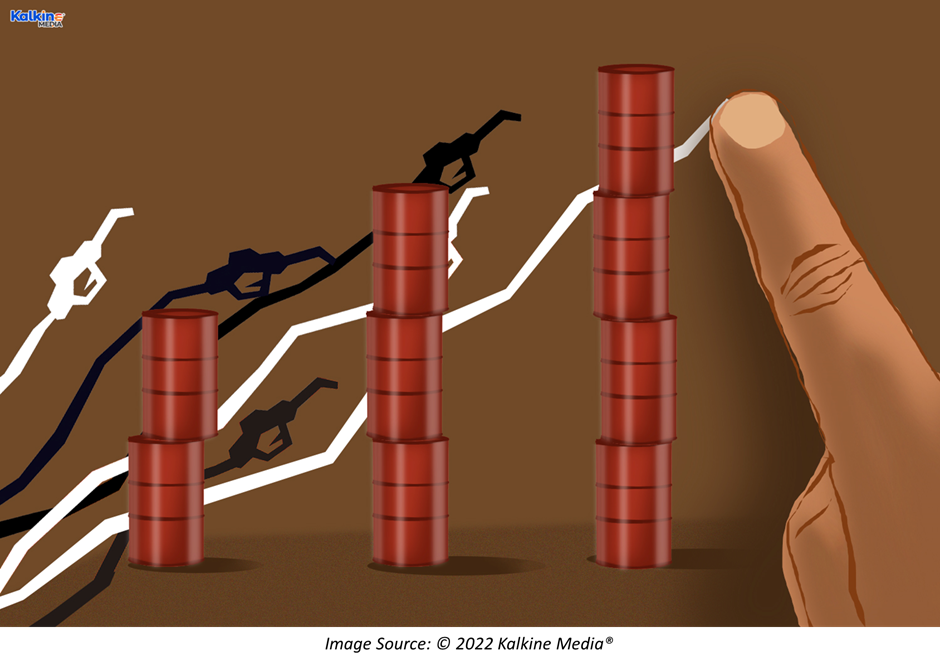 Fuel prices contributed to the maximum increase in annual price inflation of goods