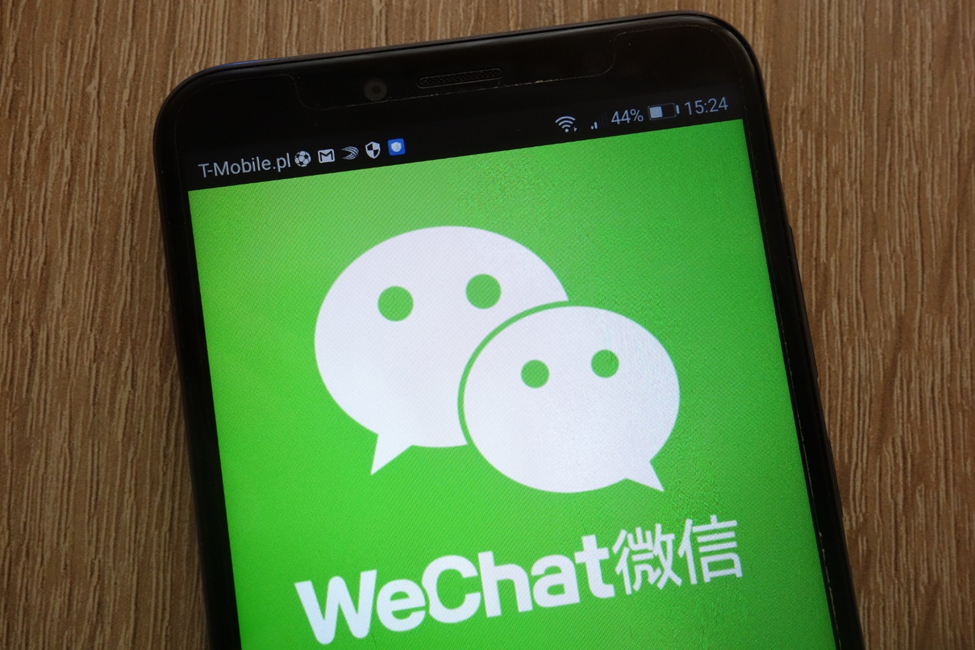 Chinese social media platform, WeChat