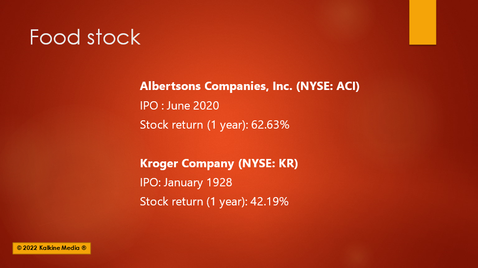 Two food stocks to watch in February.