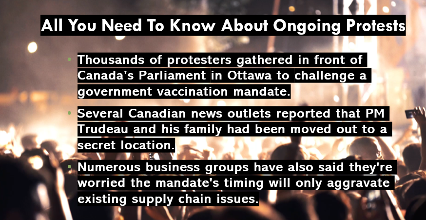 Canada vaccine protests