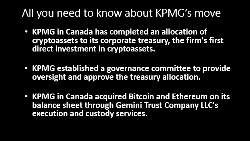 KPMG Crypto