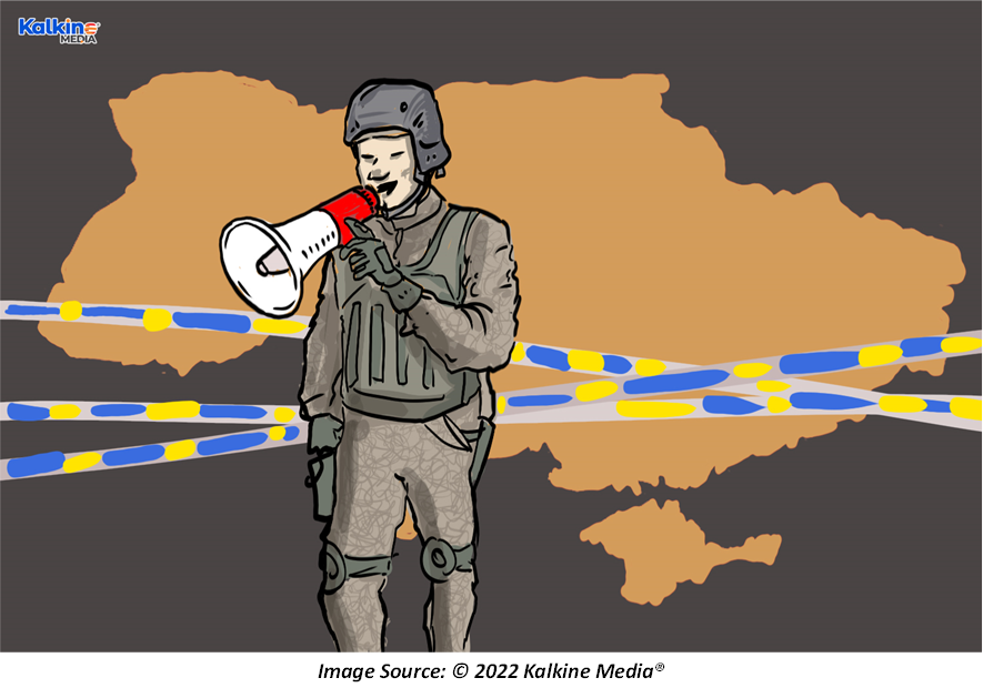 Ukraine undergoing a crisis.
