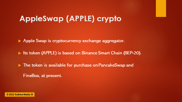 appleswap crypto