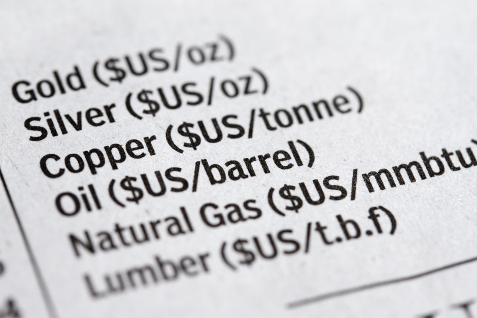 Commodity prices