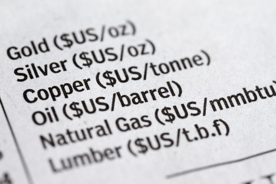 Commodity price prediction