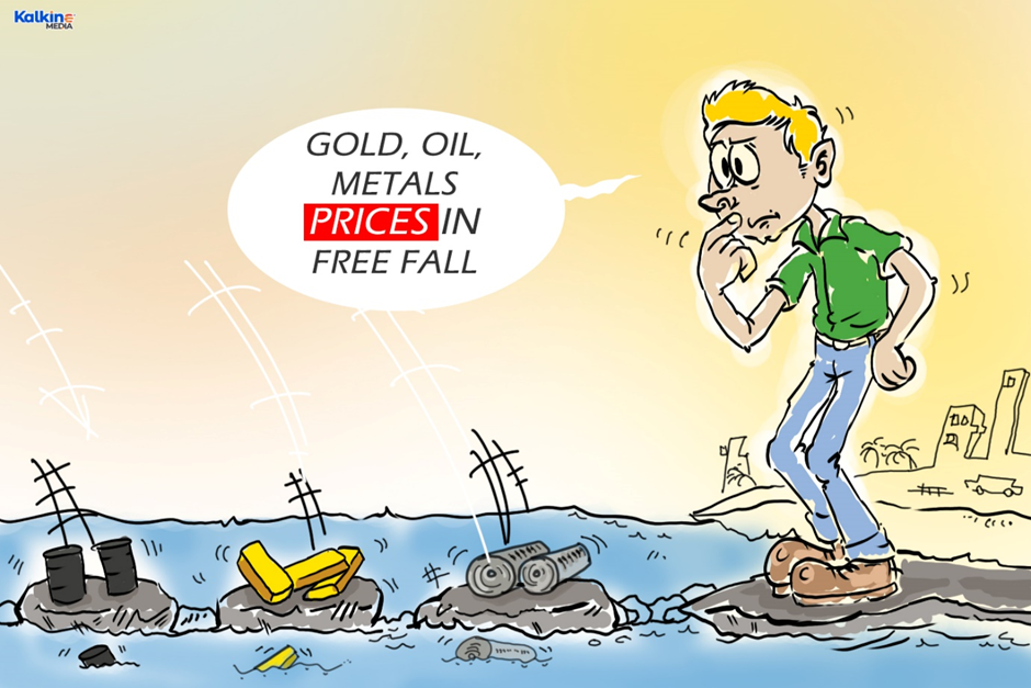 -Falling commodity prices