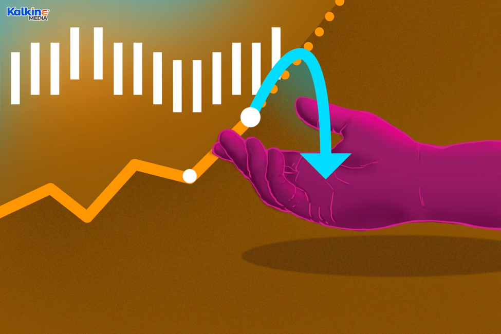 online businesses saw a fall in sales volume by 4.8% in February