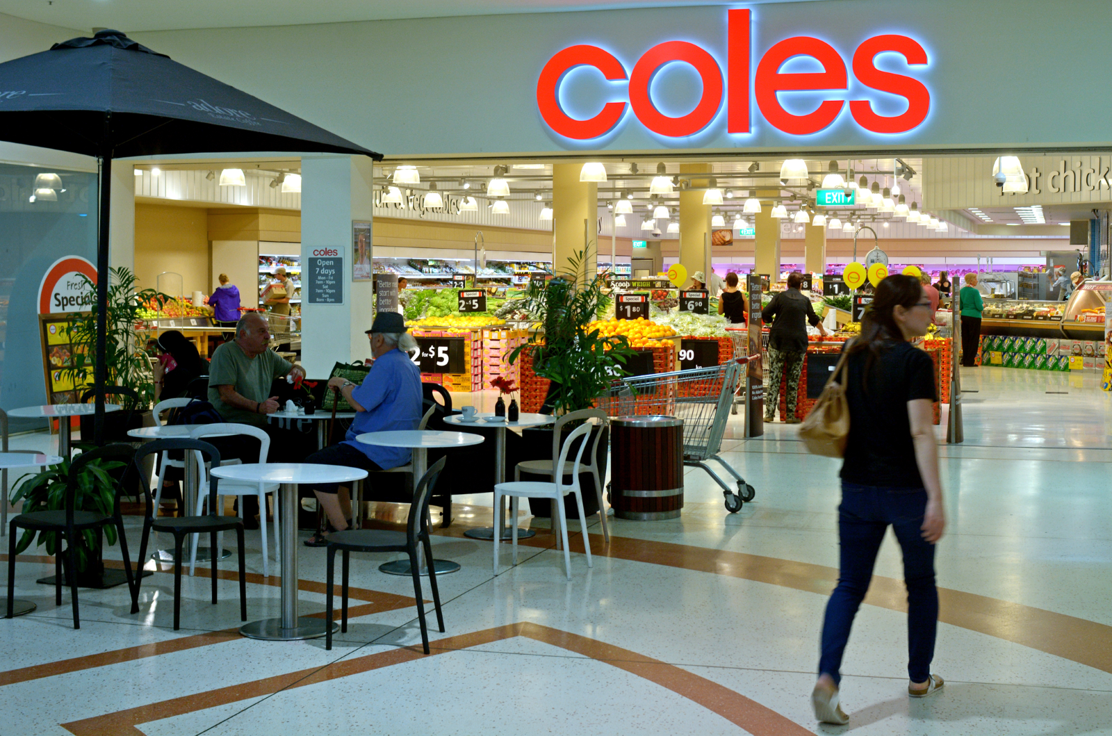 Coles (COL) share price