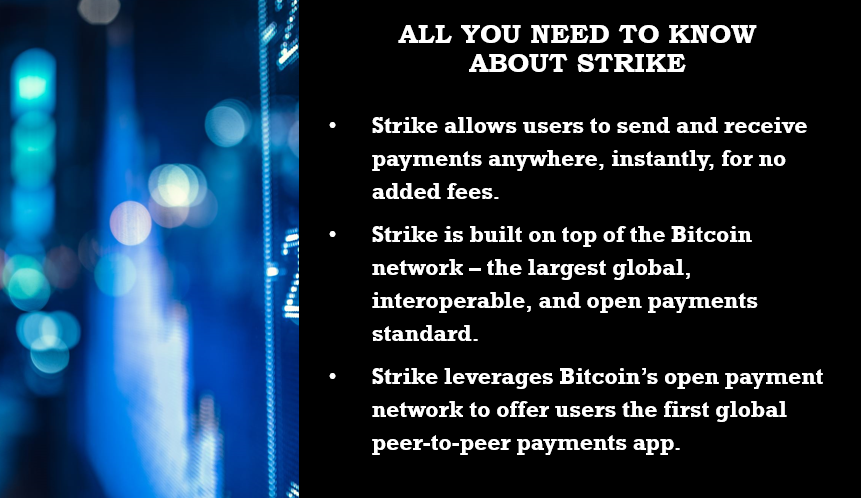 Strike crypto