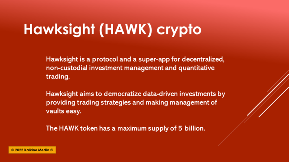 Why Hawksight (HAWK) crypto surged 100%?