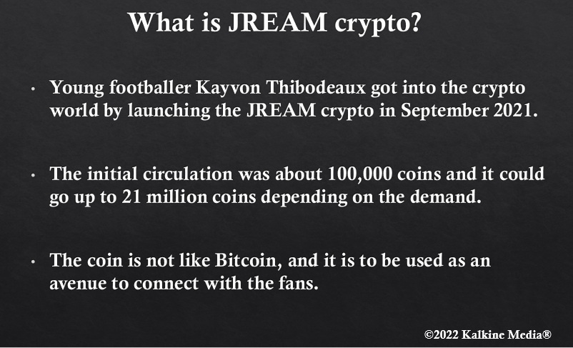 JREAM crypto