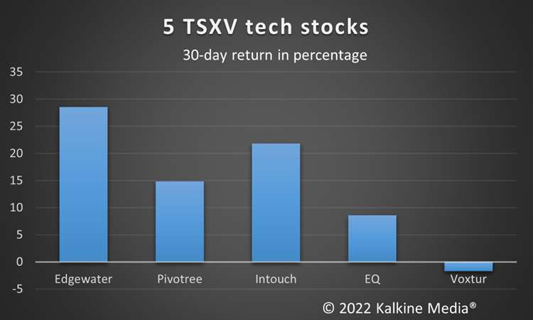 YF1, PVT, INX, EQ & VXTR: 5 outperforming TSXV tech stocks amid selloff