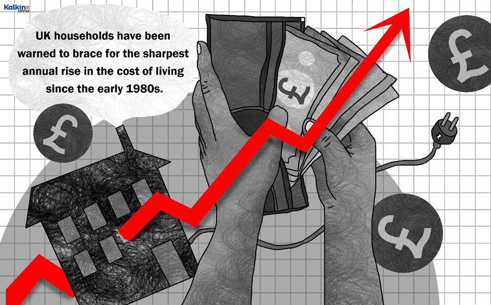 The central bank expects inflation in the UK to hit as high as 10% this year