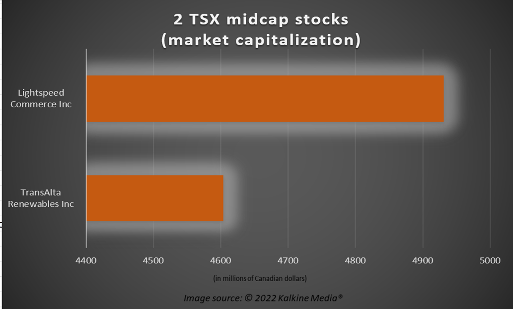 TransAlta (RNW) and Lightspeed (LSPD): TSX midcap stocks to bag
