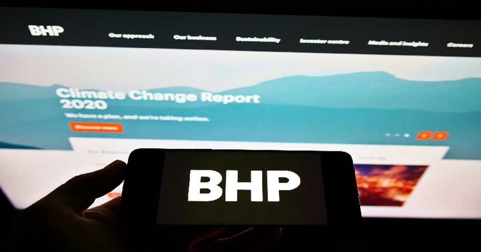 BHP, STO, FMG share price