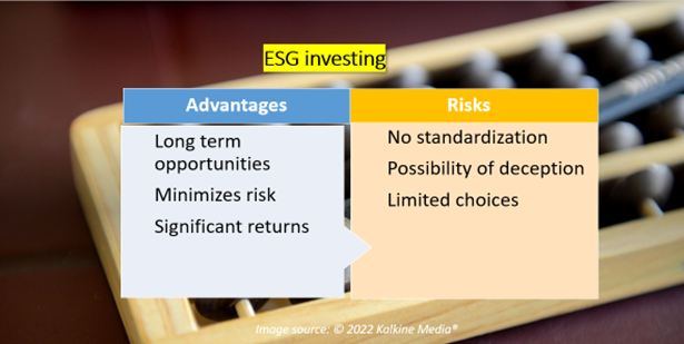 Thinking about ESG investing? 6 pros and cons to keep in mind